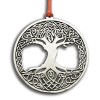 Pewter Celtic Tree of Life Ornament