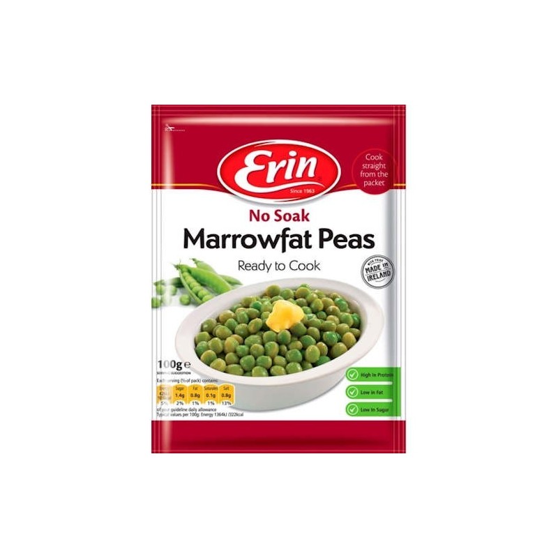 Erin No Soak Marrowfat Peas - 125g