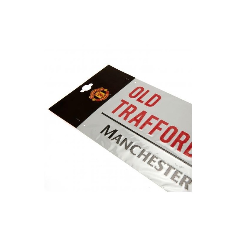 Manchester United FC Street Sign