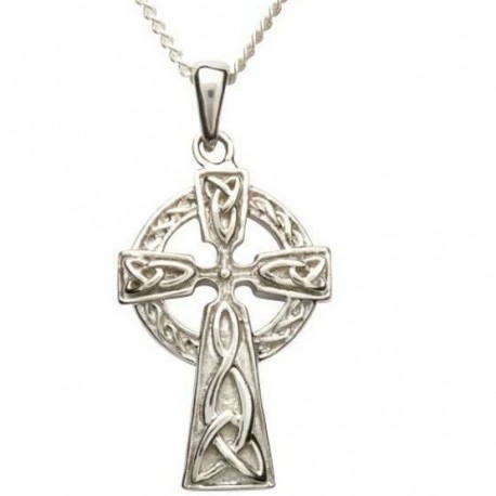 Shanore Double Sided Celtic Cross Pendant