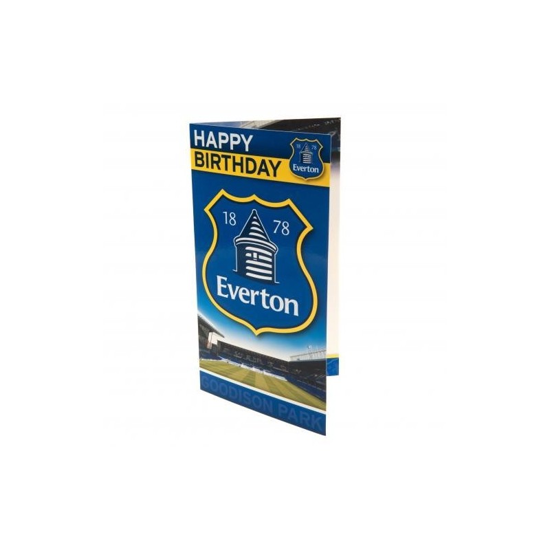 Everton FC Birthday Card