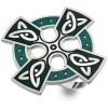 Sea Gems Celtic Cross Scarf Ring