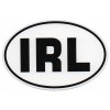 Ireland IRL Oval Sticker