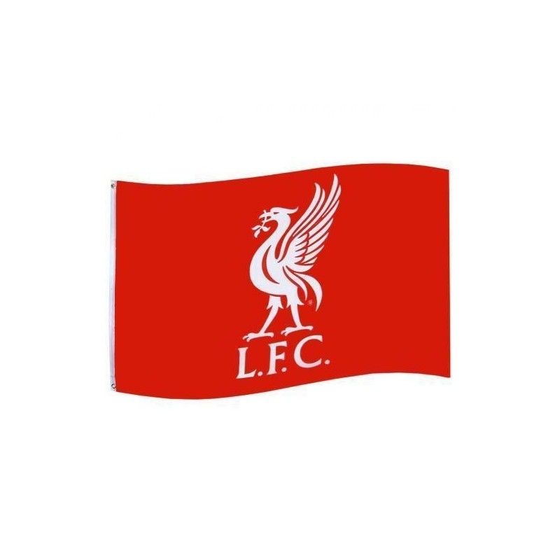 Liverpool Liverbird Crest Flag