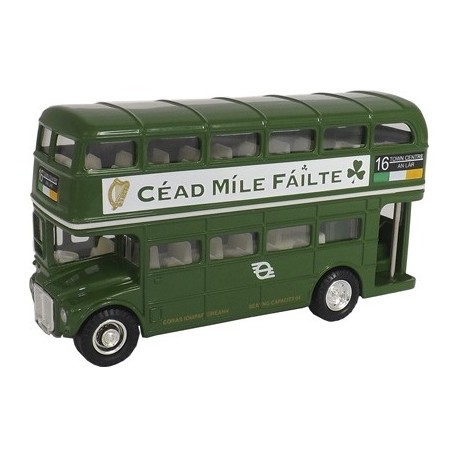 Diecast Irish Double Decker Bus