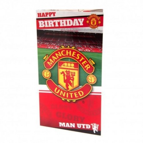 Manchester United Birthday Card