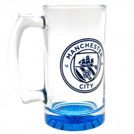 Manchester City FC Stein Glass Tankard