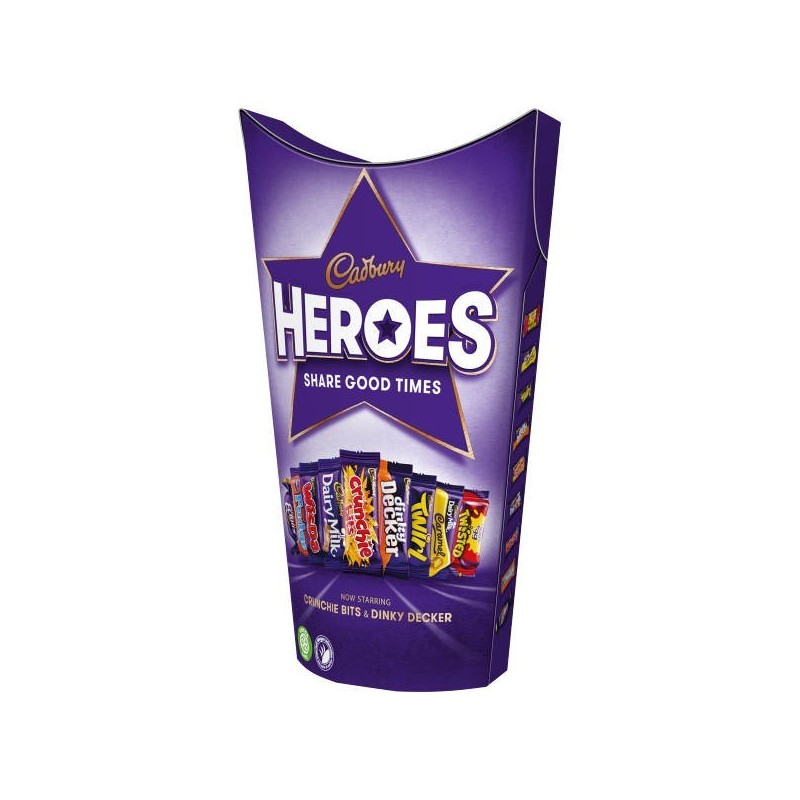 Cadbury Heroes Carton