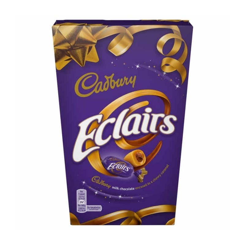 Cadbury Chocolate Eclairs Carton