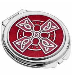Sea Gems Celtic Cross Compact Mirror
