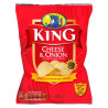 King Cheese & Onion Crisps 35g