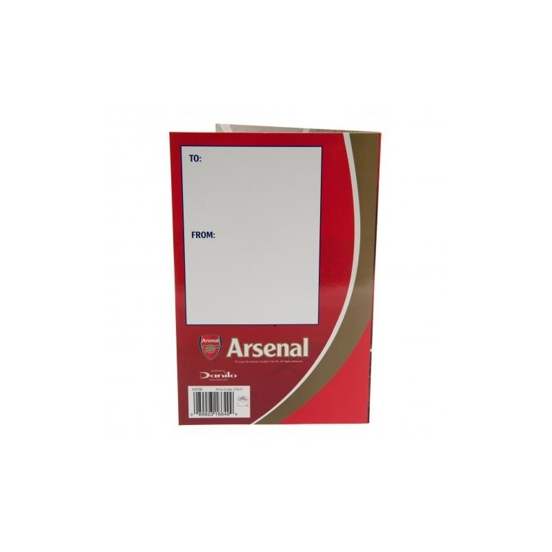 Arsenal FC Emirates Stadium Popup Birthday Card