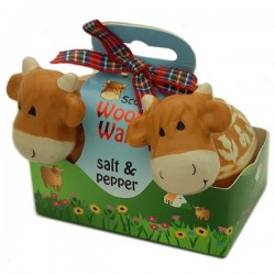 Highland Cow Salt & Pepper Shakers