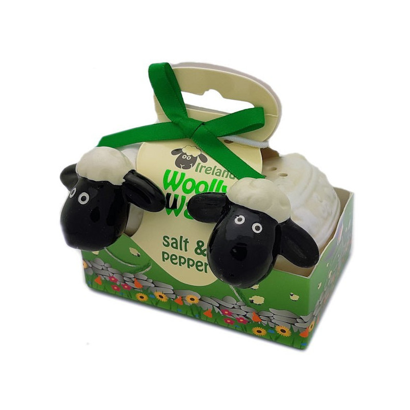Wooly Sheep Salt & Pepper Shakers
