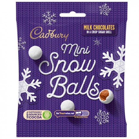 Cadbury Mini Snowballs - 80g