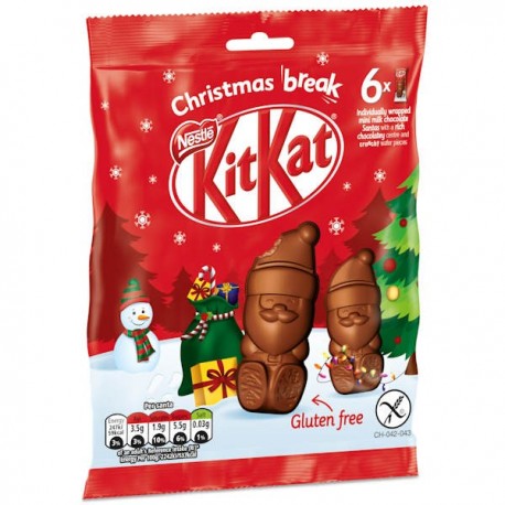Nestle Kit Kat Mini Santas
