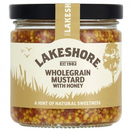 Lakeshore Wholegrain Mustard with Honey - 200g