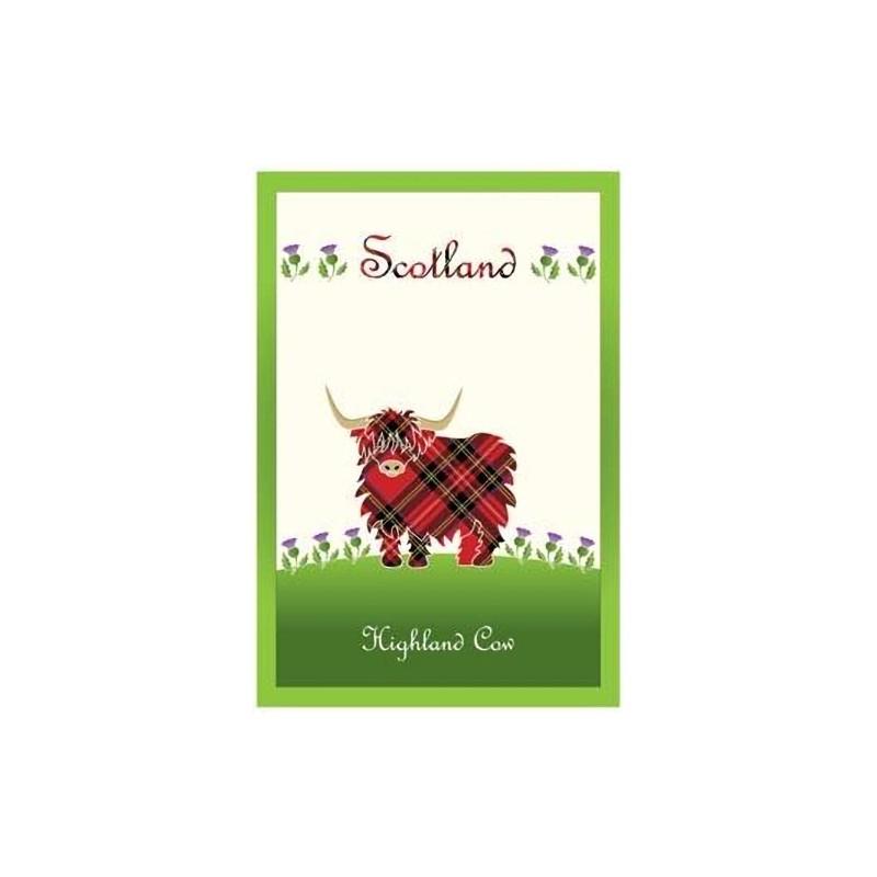 Clara Crafts Highland Cow Tea Towel