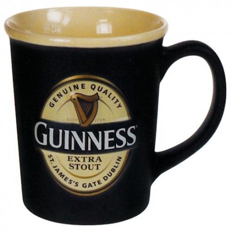 Guinness Label Embossed Jumbo Mug