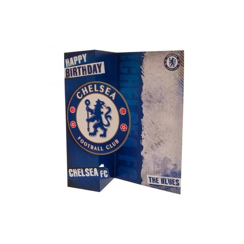 Chelsea FC Birthday Card