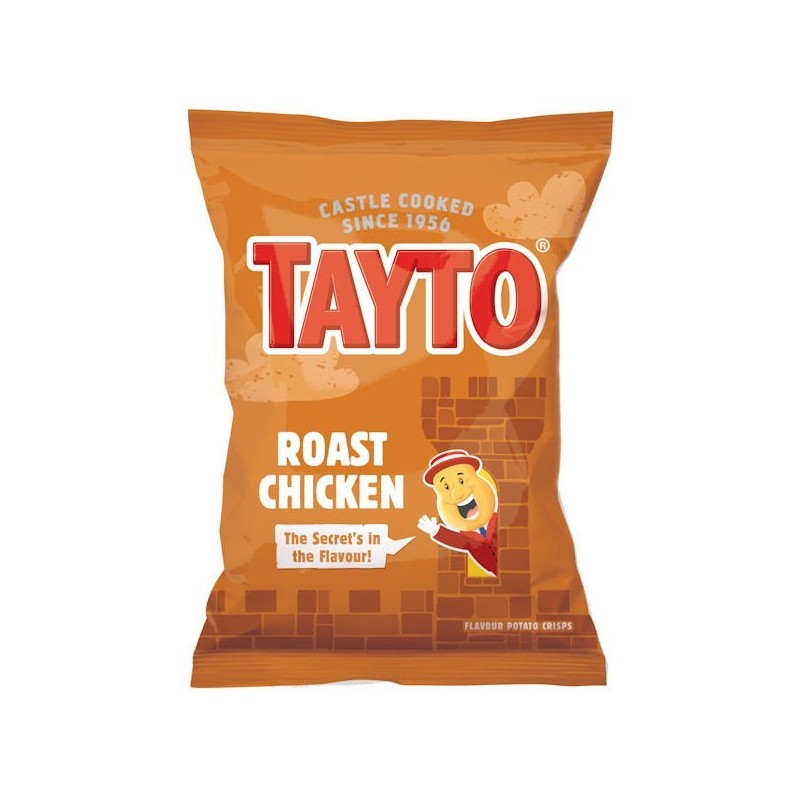 Tayto NI Roast Chicken Crisps - 32.5g