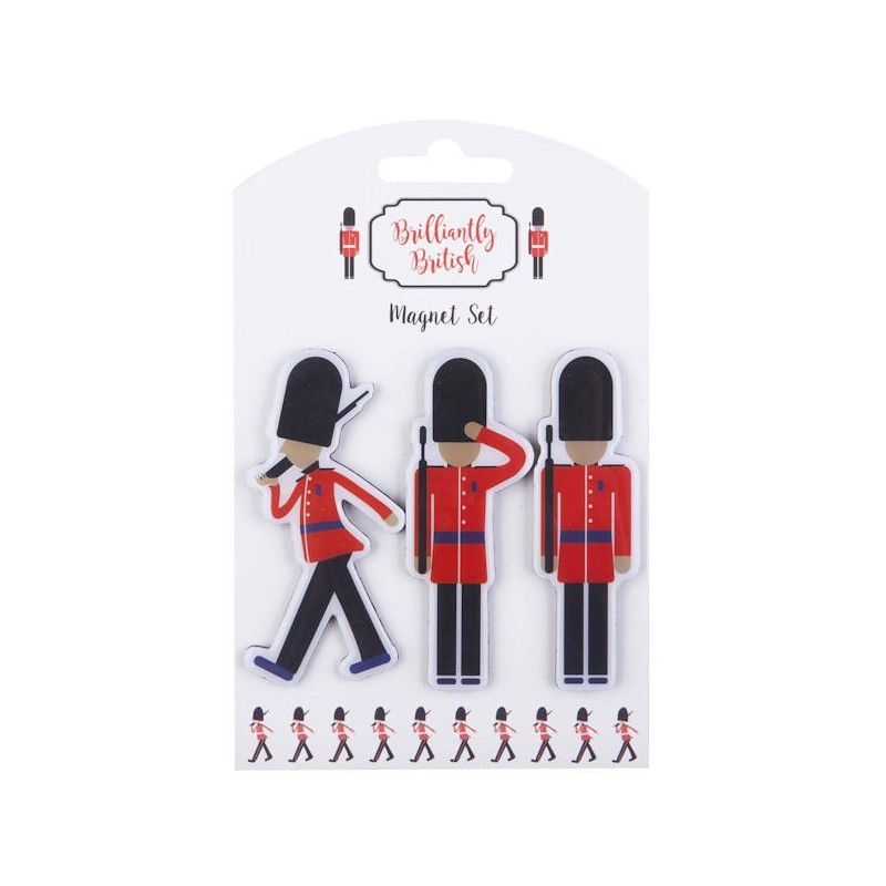 Palace Guards Magnet Set