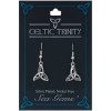 Sea Gems Plated Celtic Trinity Pendant