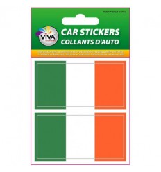 Republic of Ireland Flag Car Stickers