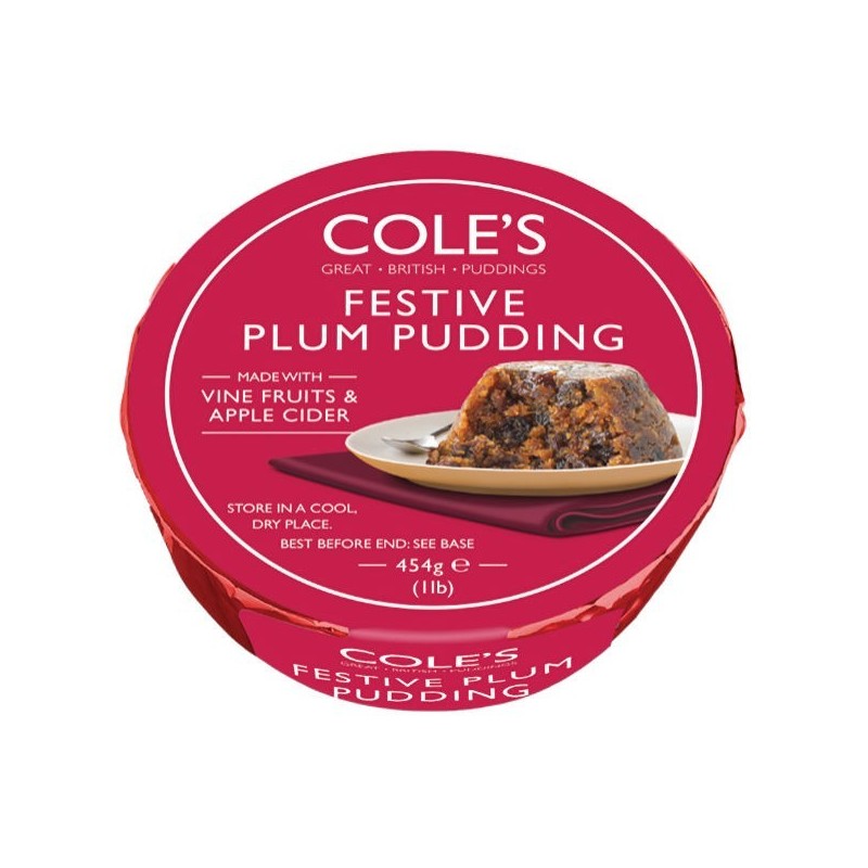 Cole's Festive Plum Pudding