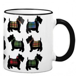 Scottie Dog Collage Mug