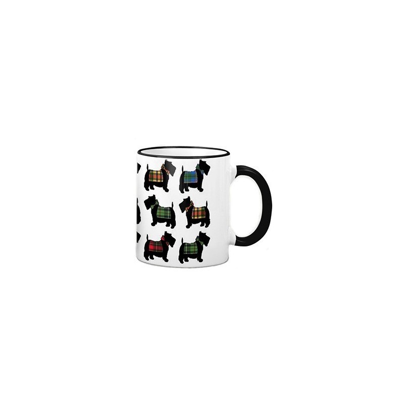 Scottie Dog Collage Mug