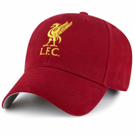 Liverpool FC Liver Bird Crest Cap - Razor Red