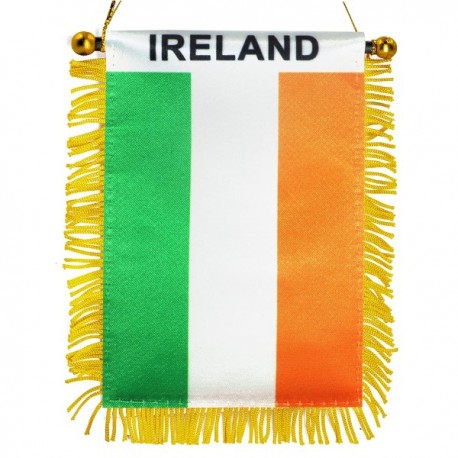 Ireland Tricolour Mini Banner