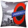 Throw Cushion Cover - London Underground