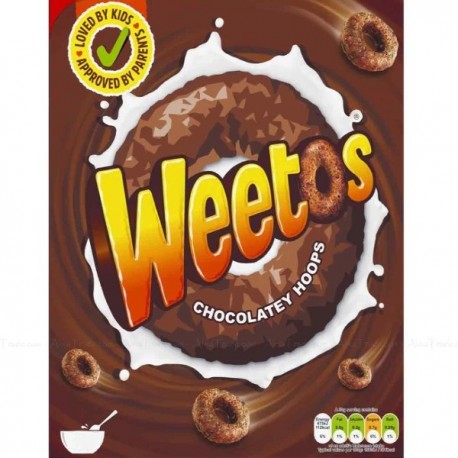 Weetabix Weetos Chocolatey Hoops 500g