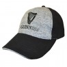 GUINNESS Black & Grey Performance Baseball Cap