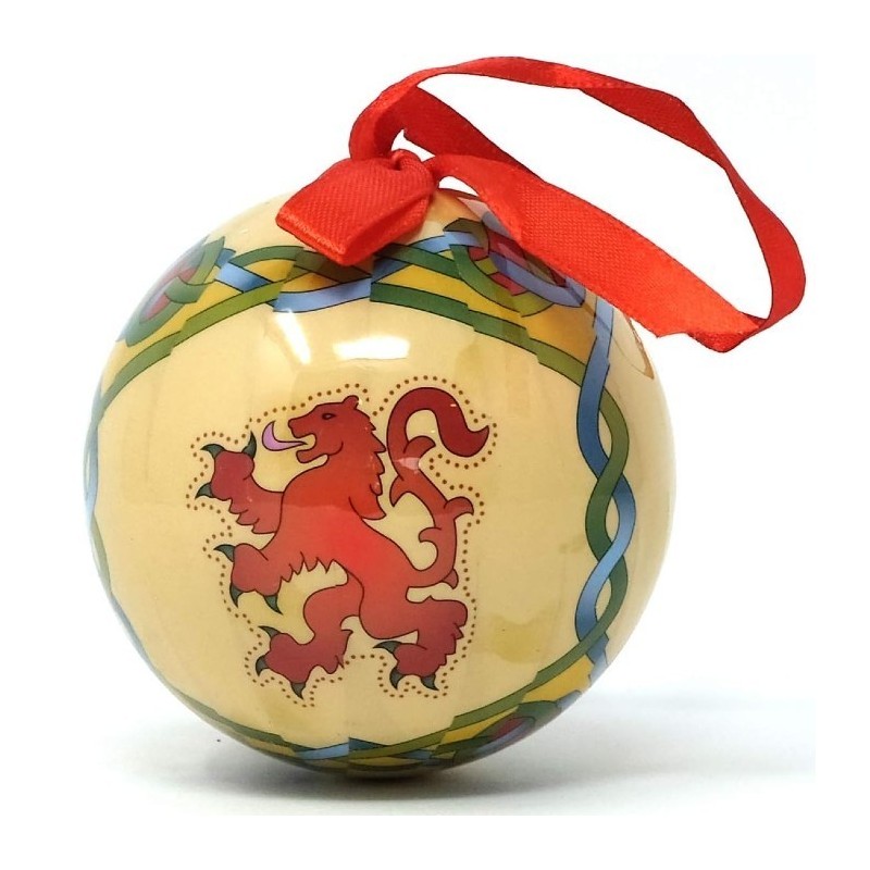 Socttish Lion Rampant Christmas Bauble