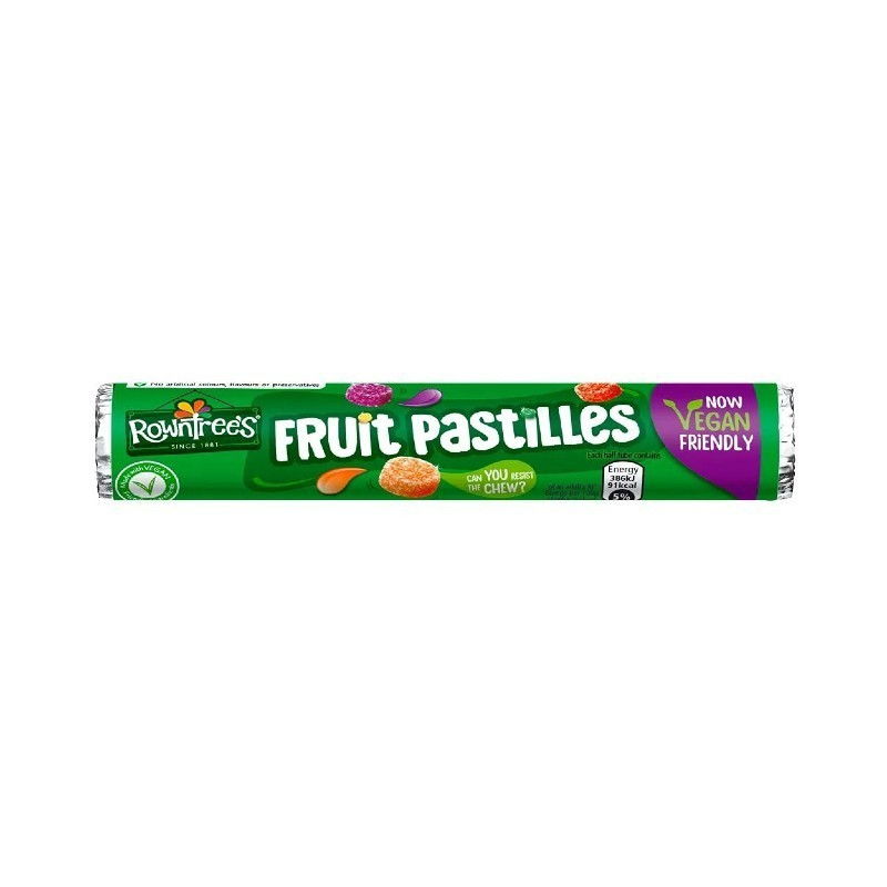 rowntree fruit pastilles tube