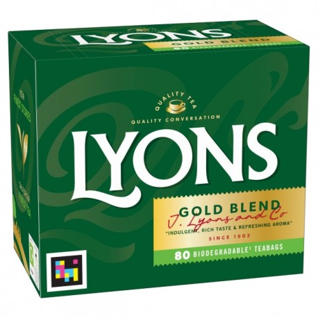 Lyons Gold Blend Square Tea Bags