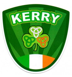 County Kerry Shamrock Sticker