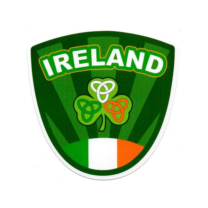 Ireland Shamrock Sticker