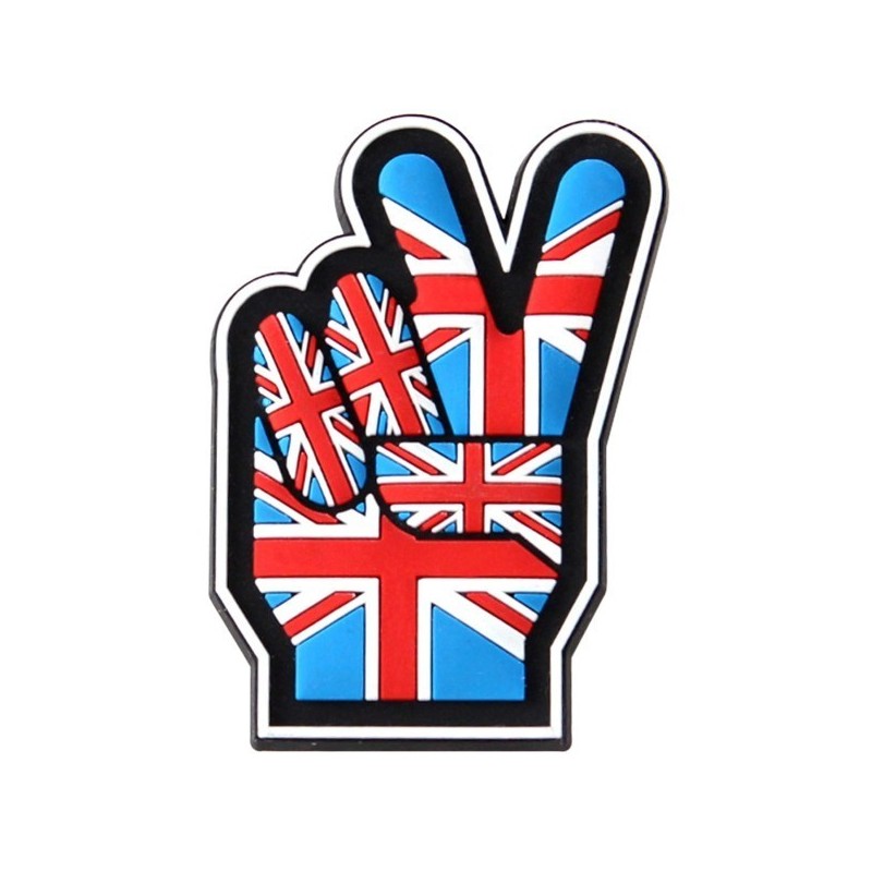 Union Jack Victory Fingers Magnet