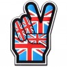 Union Jack Victory Fingers Magnet