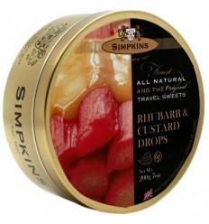 Simpkins Rhubarb & Custard Drops 175g