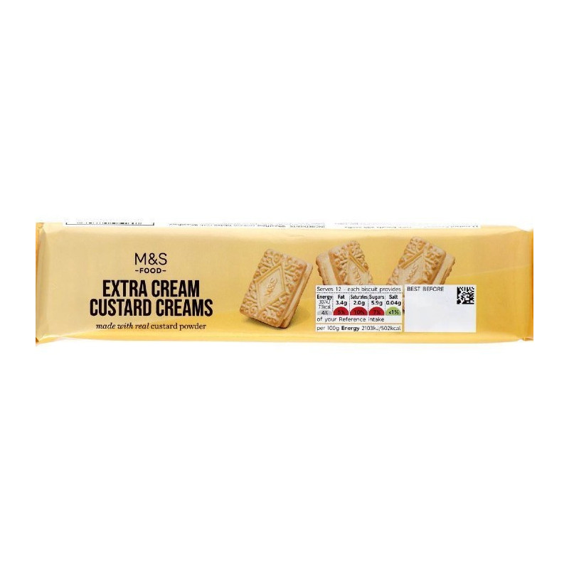 Marks Spencer Extra Cream Custard Creams