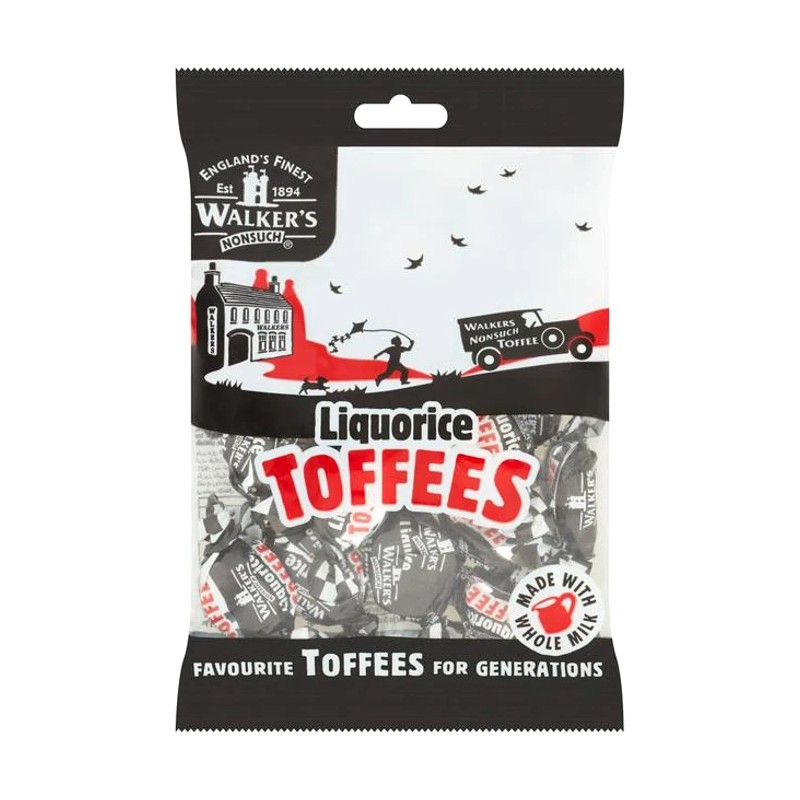 Walker's Nonsuch Liquorice Toffees 150g